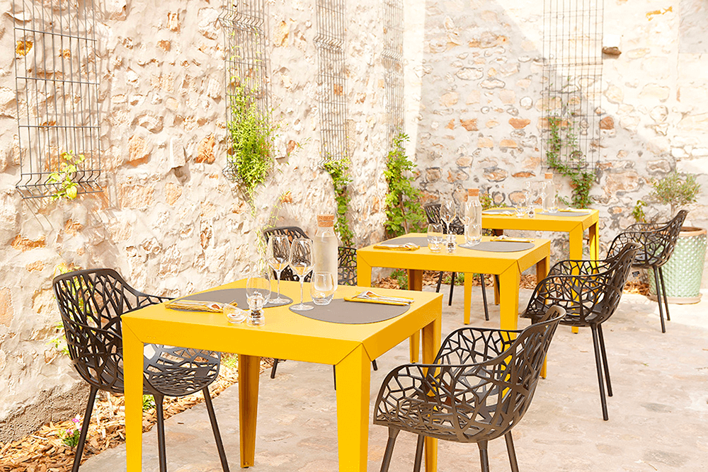 Les coqs terrasse restaurant 91